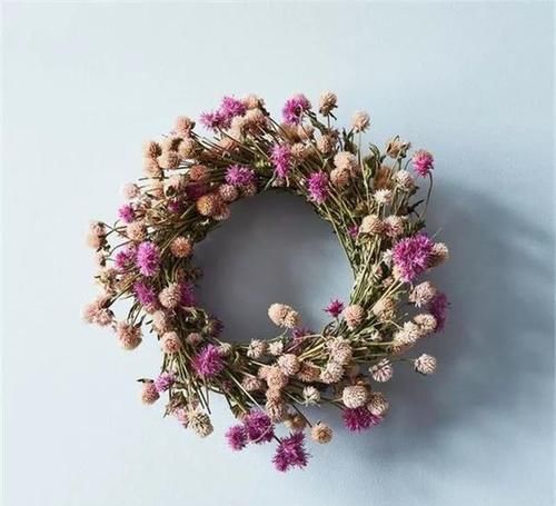 手工@DIY手工制作:用干花做的花艺作品,比鲜花还美!