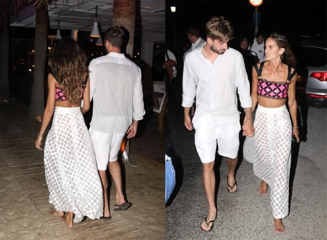 德国门将被淘汰后，日子过得美滋滋，和超模女友演绎度假风情侣装