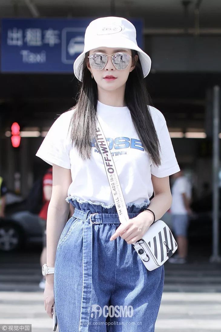 时髦办 | 一身潮牌的沈梦辰，还真是不放过连体裤