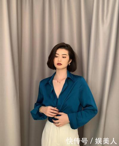  #视觉效果上#性感却不失气质，想要妩媚动人就得这么穿