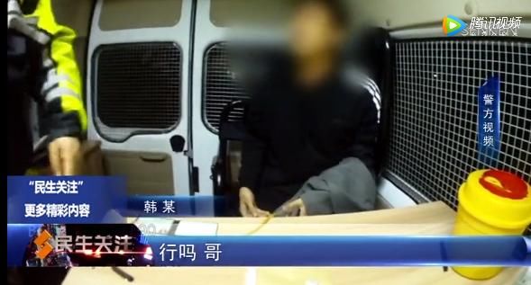  闯卡@小伙酒驾先闯卡后套近乎 民警：叫一百个哥也不管用