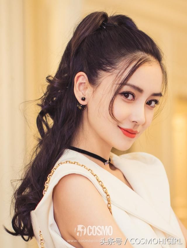 杨幂昆凌的马尾是真的美!简单马尾如何制造亮点?