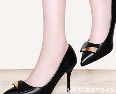  时髦|百搭镶钻粗跟女鞋，时髦又舒适，洋气不累脚