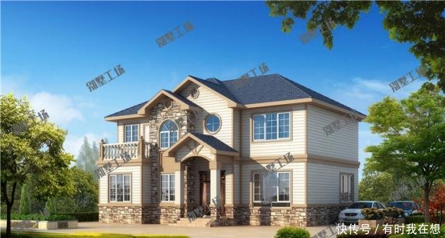 16套农村自建房别墅图纸，中式别墅雅致，2019建房就要百里挑一