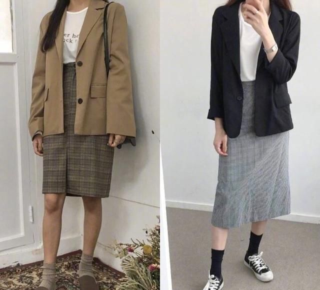  初春：初春穿什么？西服女孩上线，简单舒适才能穿出经典时尚