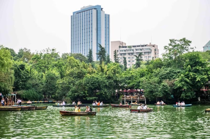 去成都旅行为什么一定要去茶馆喝盖茶?游客:来了不想走!