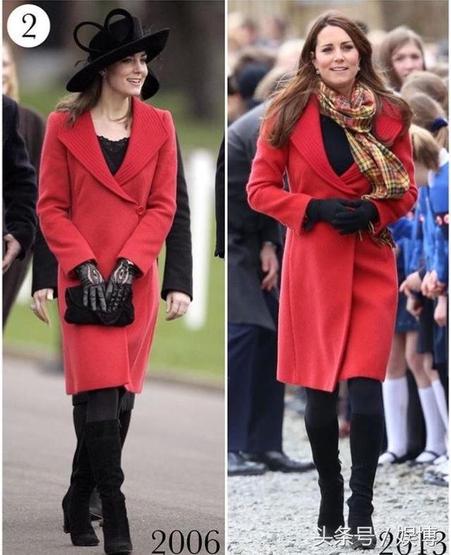 凯特王妃同套服装，不同时间穿，告诉你什么叫岁月沉淀的是气质