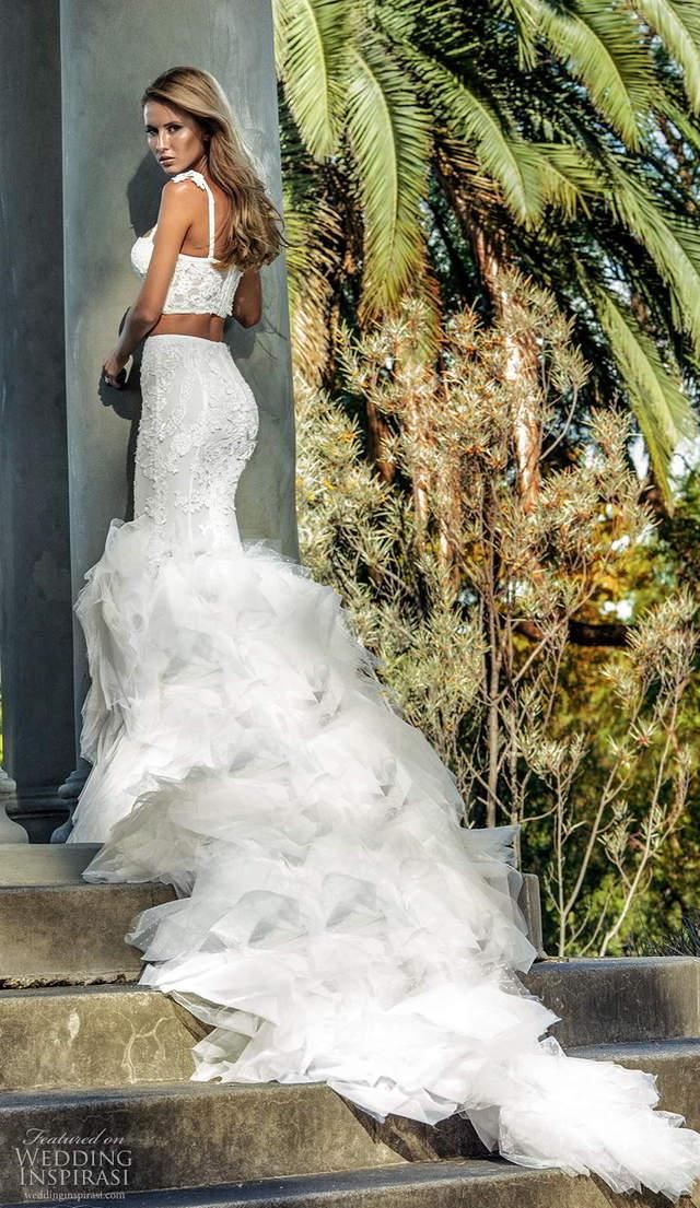  「系列」Nektaria 婚纱系列 垂坠华丽婚纱带给新娘好心情