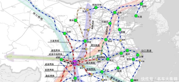 重庆高铁好强大, 又在规划一条通往湖南的线路!