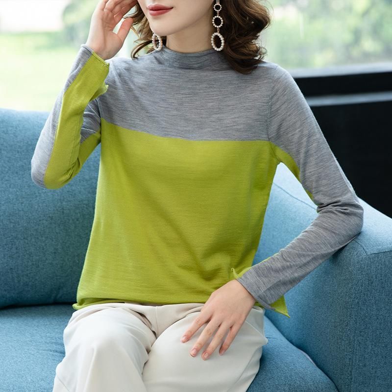 该买的这几款打底衫，秋冬很流行，大方气质，舒适透气很潮