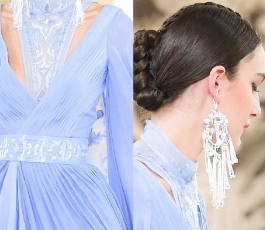  美妙■清新瑰丽中国风Heaven Gaia高定礼服：美妙无双，灼若芙蓉出渌波