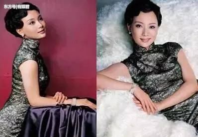 她被评为中国穿旗袍最好看的女星，就连神仙姐姐刘亦菲也自愧不如