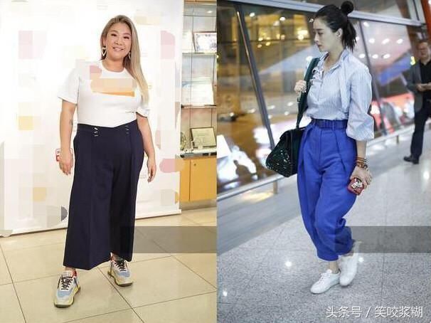 一条阔腿裤的出现让网友齐呼“蒋欣，你真的不用减肥！”