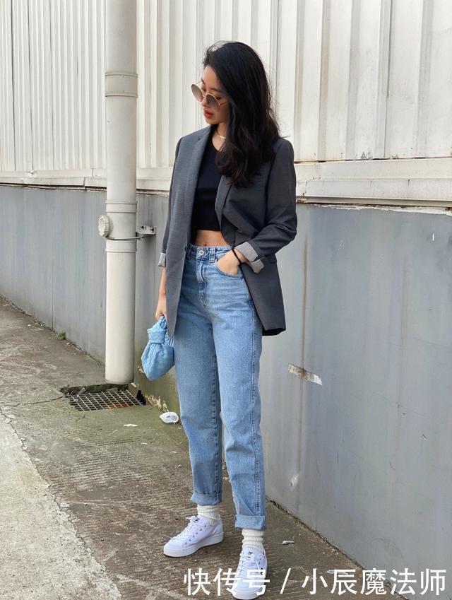 学学■穿西装别再搭高跟鞋了!今年学学明星们这样穿,时髦显高又好看