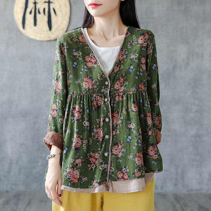 从没见过这么吸睛的棉麻装，30年来头一次穿，美的让人神魂颠倒