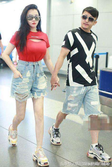 冉莹颖这身材帅爆了!裤子拉到胸以下,网友:难怪邹市明牵这么紧