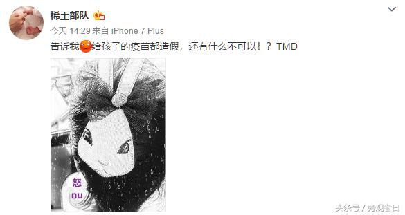 谢娜何洁伊能静众星声讨假疫苗，她气到爆出口，网友：“骂得好”