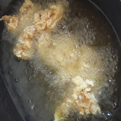 『炸鸡』榨菜蛋包饭配炸鸡