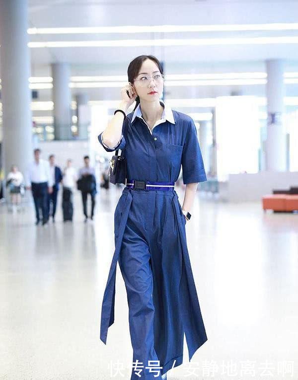 拼了！陈乔恩吊带连体裤都撑变形了，网友：眼前一亮