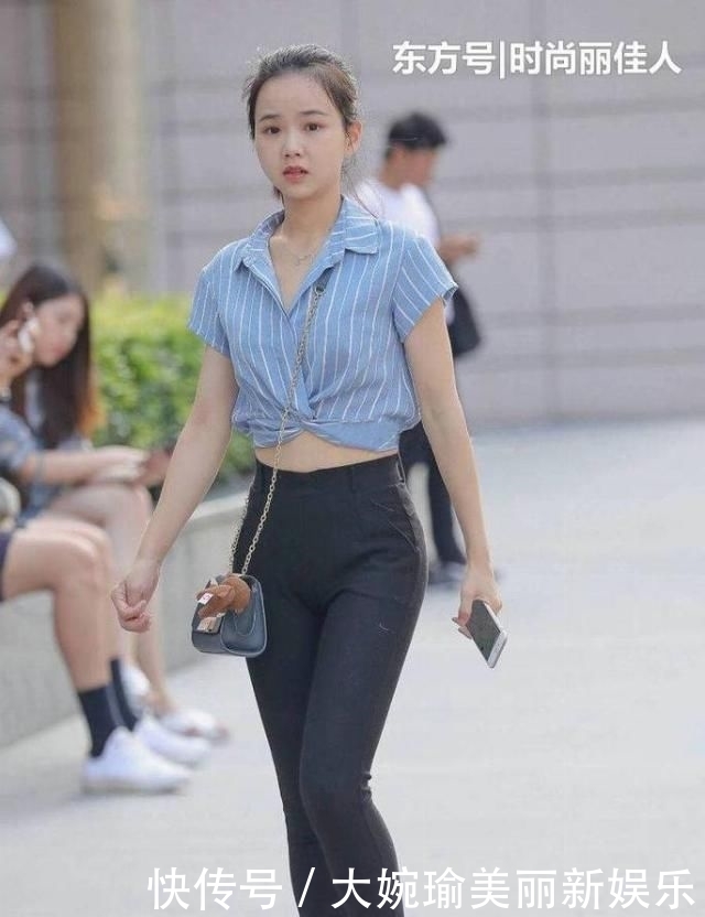  「紧身裤」女人都爱紧身牛仔裤，修身显瘦，搭配高跟鞋更加精致