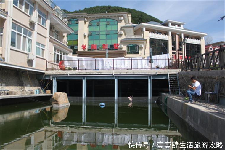 『垂钓』蓟县九山顶学刚别墅一家有垂钓园的农家院别墅,为了垂钓来的!