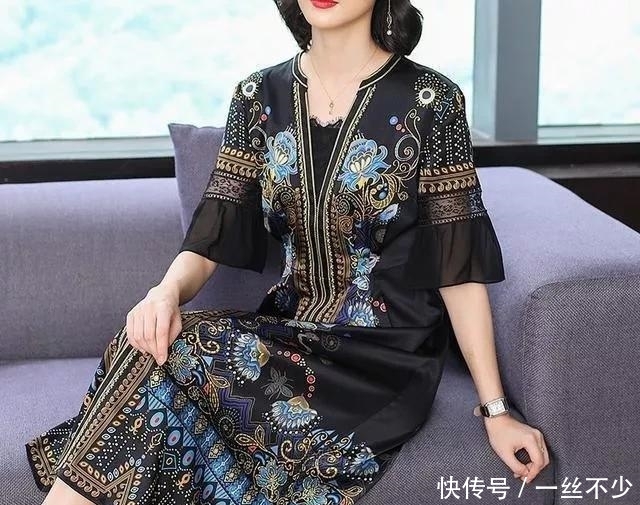  [有福]70后妈妈有福了，人见人夸的香云纱来了，不吹，姿态优雅不显老