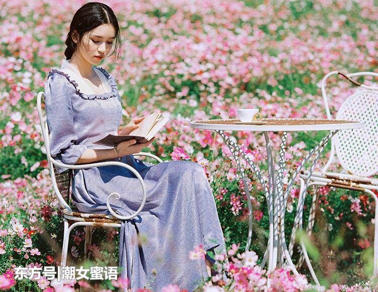 清新田园风，上身甜美动人，美的让人挪不开眼!