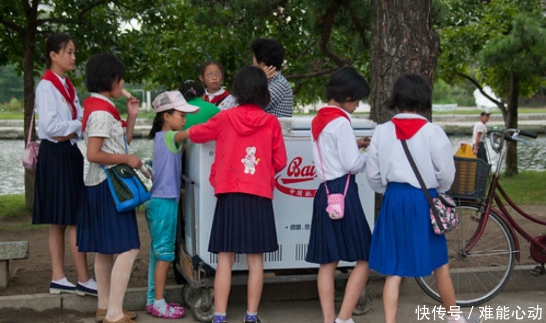 日常购物,很多人喜欢去超市,在朝鲜却不是这样子