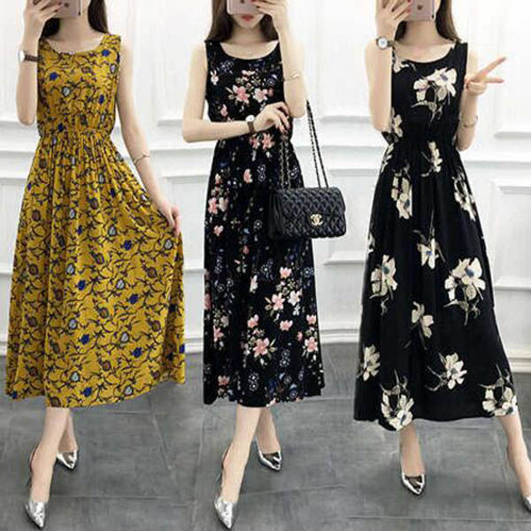 不骗你!从未见过这么美的棉绸裙，51岁婆婆穿上，比旗袍还优雅