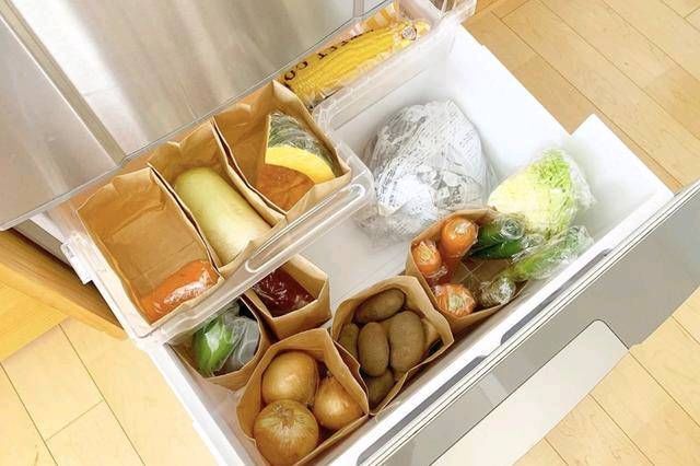 「冰箱」冰箱就是这样用的,保鲜时间是原来的两倍!你不必每天都买蔬菜。你也可以每天吃新鲜蔬菜