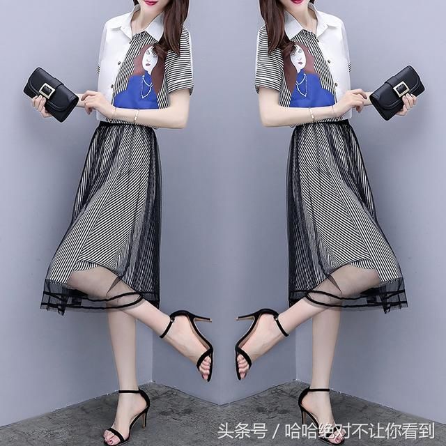 矮个子女生不一定非要穿高跟鞋才行，穿这种洋气套装，照样显高