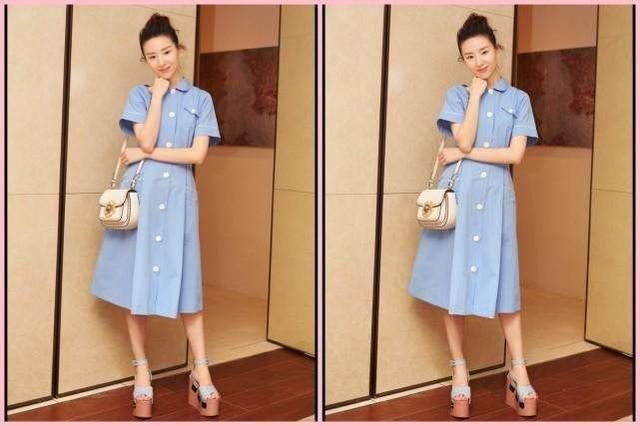 29岁阚清子撞上37岁董洁, 网友: 浓妆脸和素颜脸一目了然