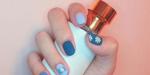  蓝色：6款春季美甲新款大盘点，每一款都超级美，种草了！
