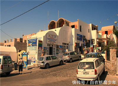 希腊的悬崖酒店,蓝白房子,不可错过的美景