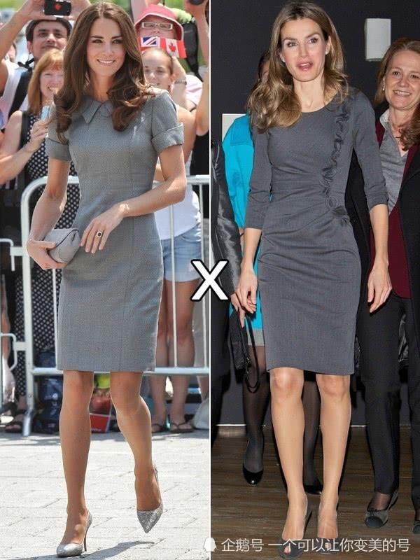 凯特王妃与西班牙王后“撞衫”，从婚纱到印花裙，年轻更有优势？