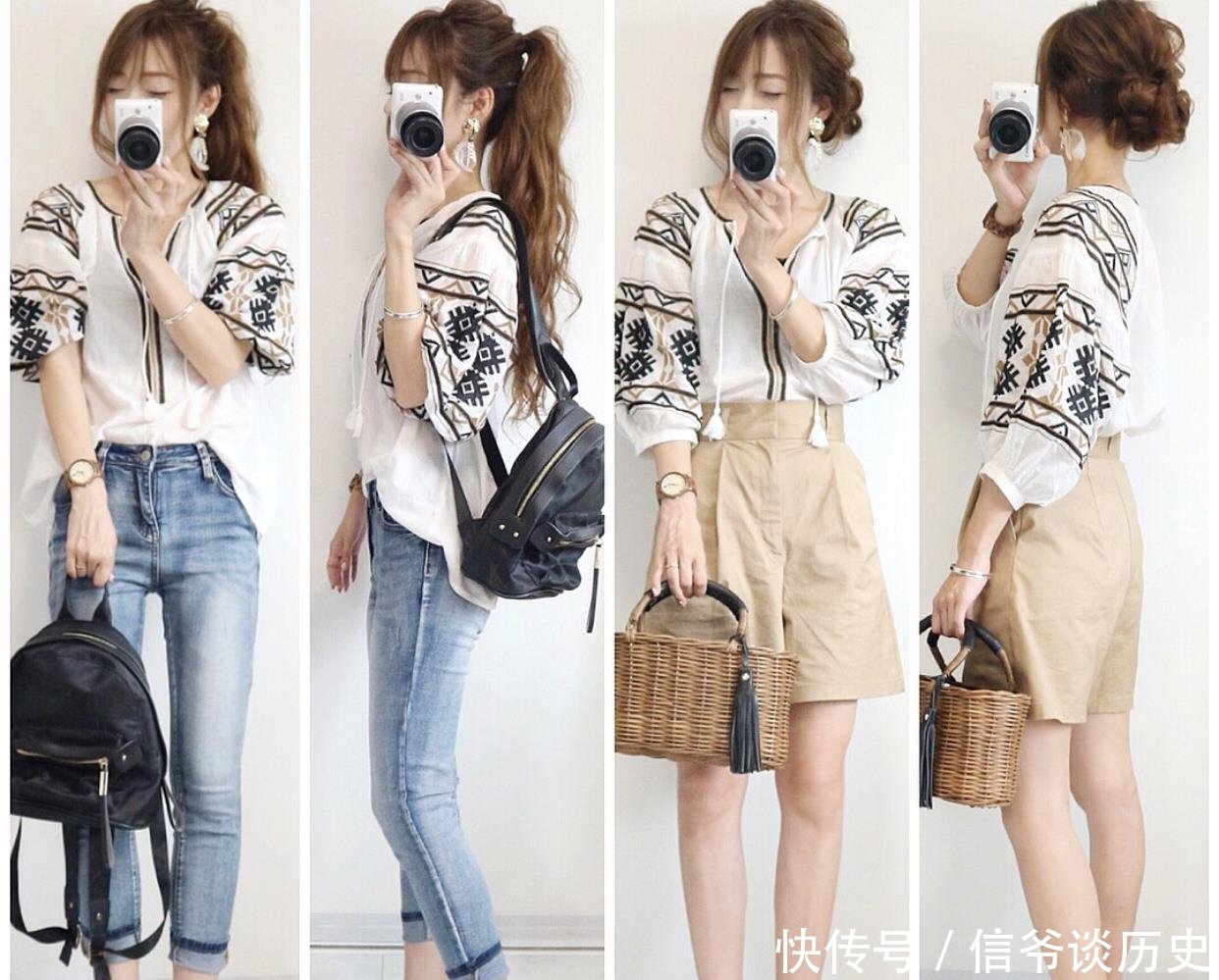  『都是很棒』日本小姐姐的穿搭总能给我惊喜，推荐日系初夏搭配，美出新高度！