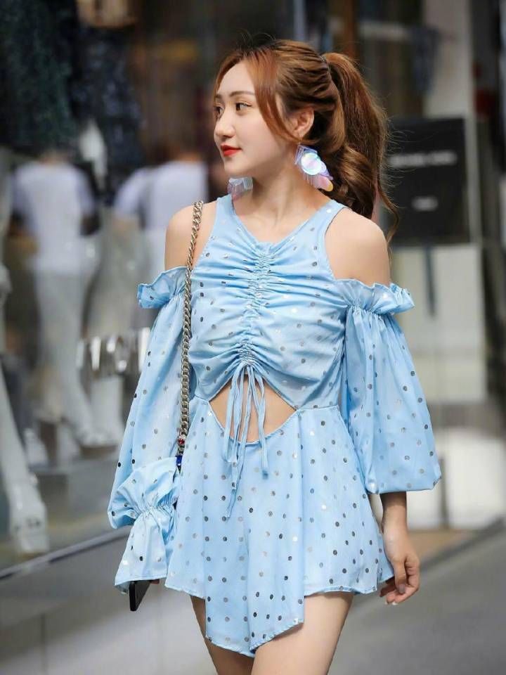 路人街拍,遭了是心动的感觉