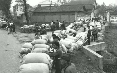  #农村#农村80年代老照片：人与人贫富差距几乎为零，大家钱不多