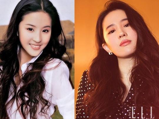 全素颜刘亦菲VS《金粉世家》白秀珠，为什么她15年后反而更美？