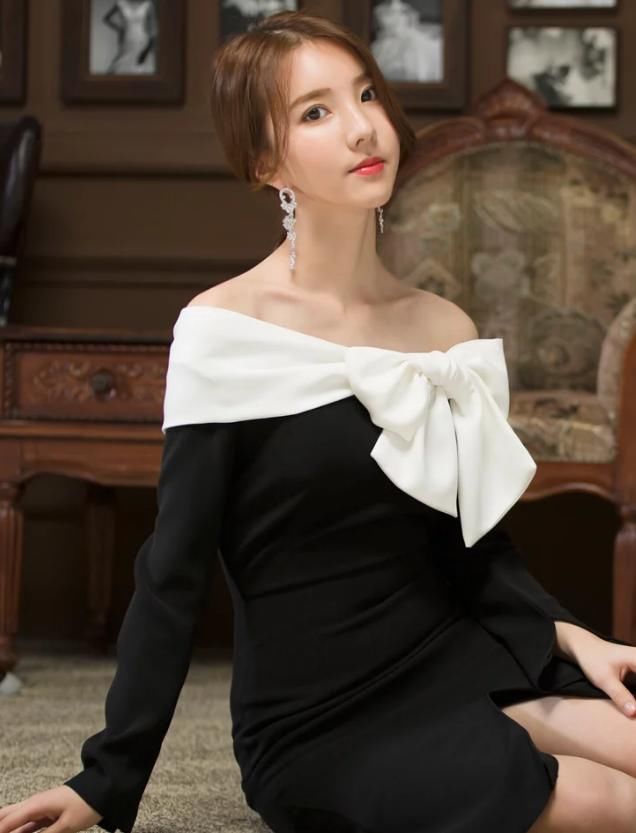 时尚：俊俏的小姐姐搭配上这条长裙，衬托出清新优雅的气质美翻了