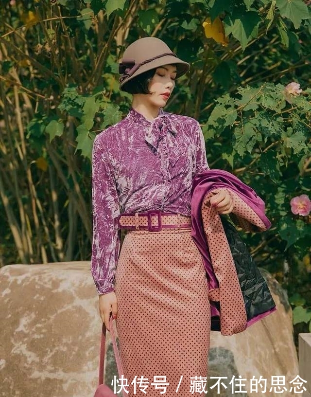  『上镜』复古风的衣服也太上镜了！