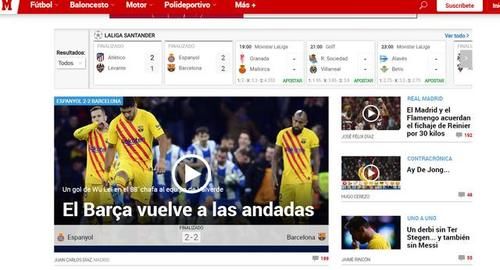 中国足球打进巴萨球门