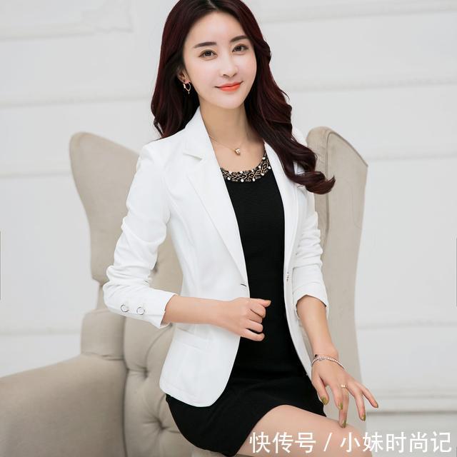 『流露出』十款OL职业范小西装,甜美中流露出职业女性的魅力,回头率倍增