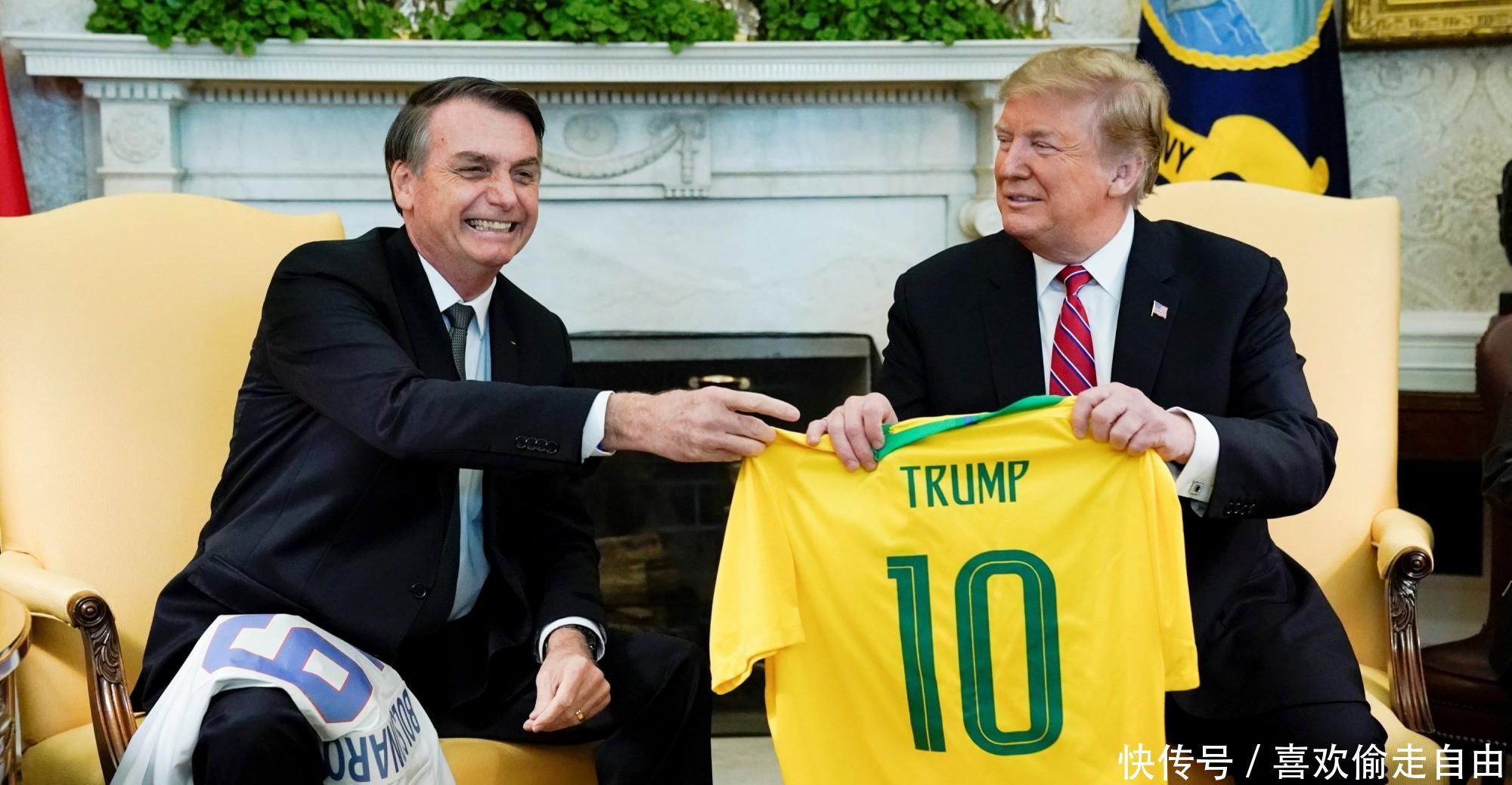 特朗普与巴西总统通话