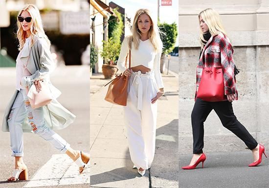 那些靠质感和极简征服时尚圈的水桶包们，辣妈超模都爱得不行!