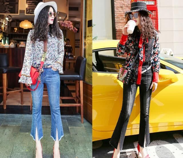 「小衫」今年3月超流行“九分裤+小衫”时髦炸显瘦又显腿长