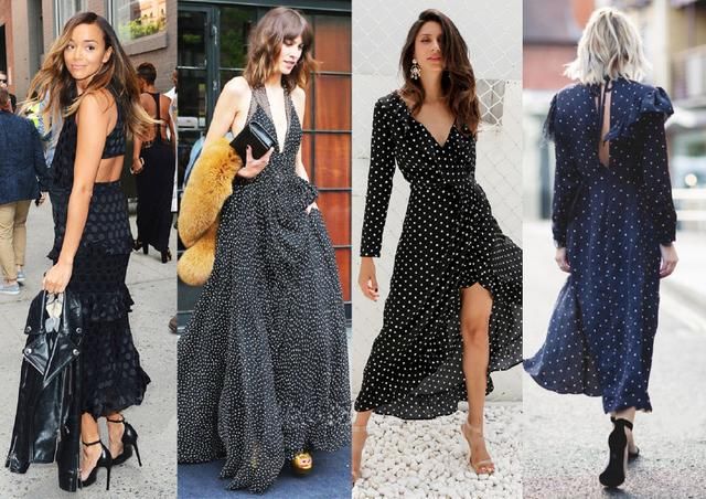 没条波点裙都不好意思出门，36套示范搭配，跟着时髦精穿就行
