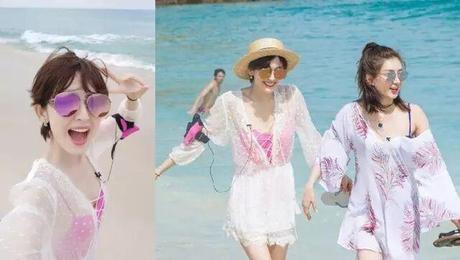 揭秘美女明星们游泳时都穿什么泳衣?