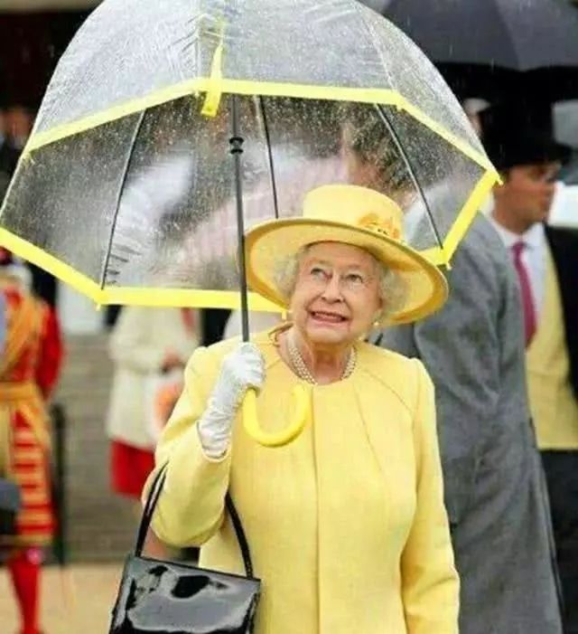 英国女王的“任性又可爱”的强迫症:雨伞和服装必须同色系!