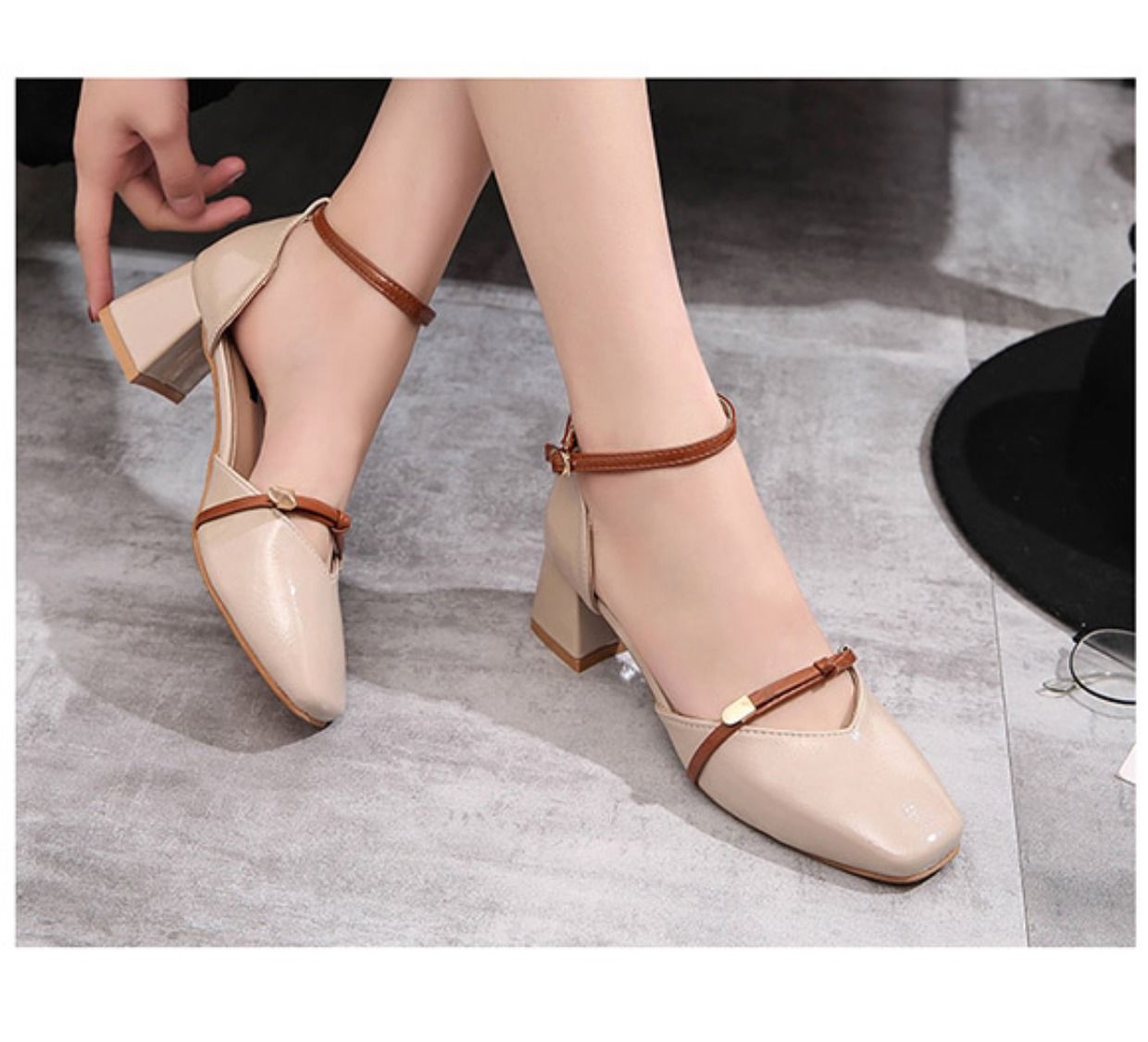 村里的小媳妇都开始这么穿高跟鞋了，优雅时尚又不失气质，看醉了